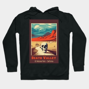 Death Valley National Park Vintage Travel  Poster Hoodie